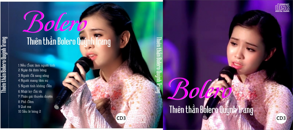 Quỳnh Trang chọn lọc-  Thiên thần Bolero CD3